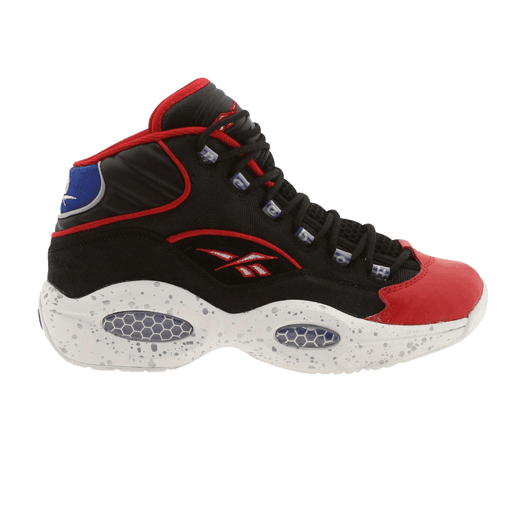 Reebok Question Mid 'First Ballot' Black / White / Red / Royal