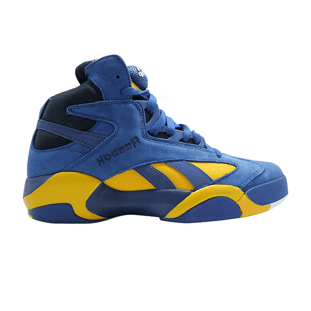 Reebok Shaq Attaq 'Packer Shoes' Rbk Royal/Navy/Yellow