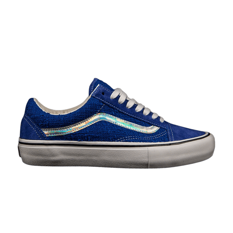 Supreme x Vans Old Skool Pro Iridescent 'Blue' (iridescent) blue
