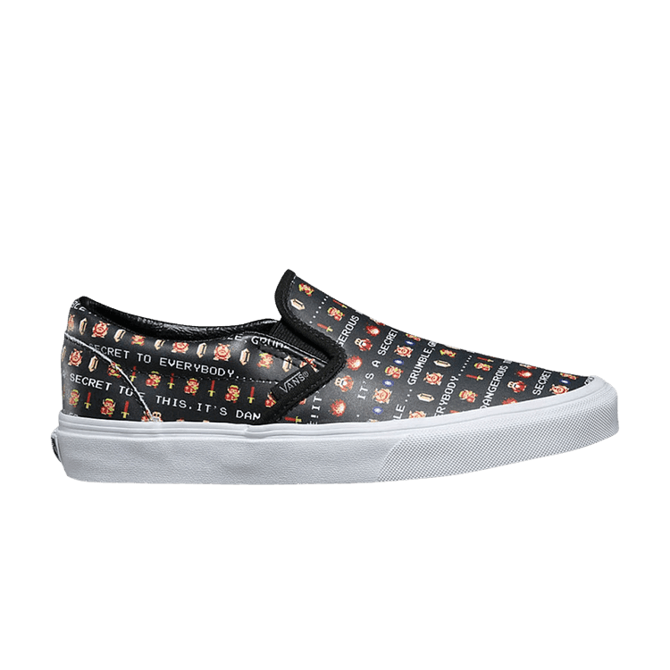 Nintendo x Vans Classic Slip-On 'Zelda' Zelda/Black