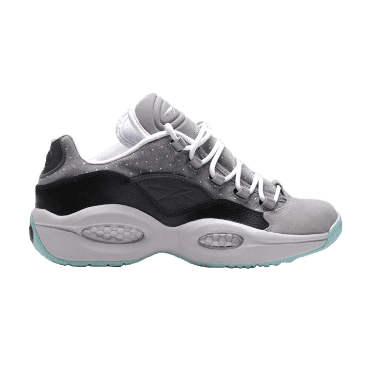 Reebok Question Low R13 Black/Tar/Carbon/White/Aqua Vapor