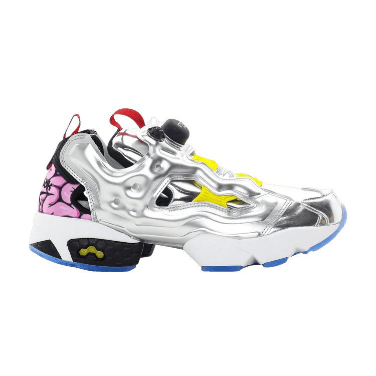 Teenage Mutant Ninja Turtles x Reebok InstaPump Fury OG 'Villains Pack - Krang' Silver Metallic/Black/Yellow
