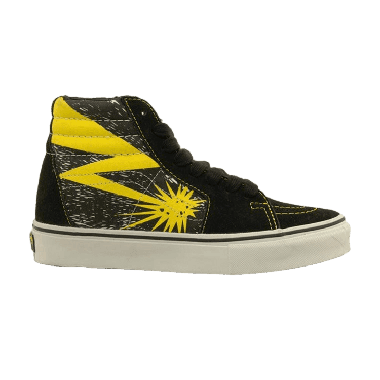 Vans Bad Brains x Sk8-Hi LX 'Lightning' 2009 Black/Cyber Yellow