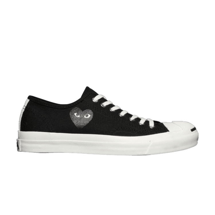 Comme des Garçons x Converse Jack Purcell 'Black' Black/Black-University Red