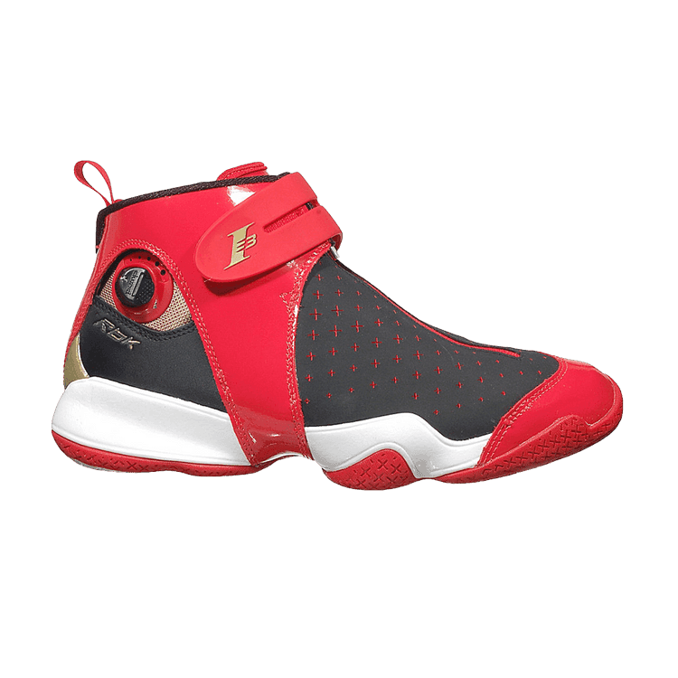 Reebok Answer X Pump 'Black Red' Black/Red/White/Gold