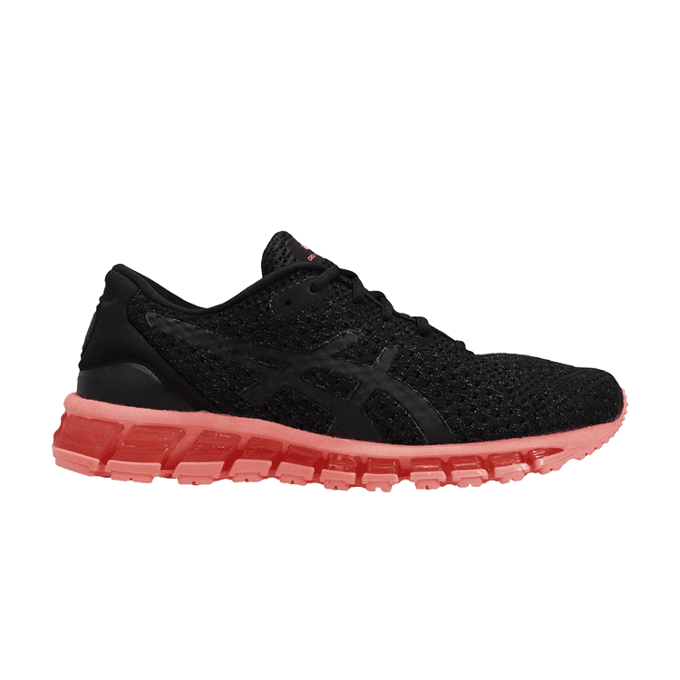 ASICS Wmns Gel Quantum 360 Knit 2 'Sun Coral' Black/Sun Coral