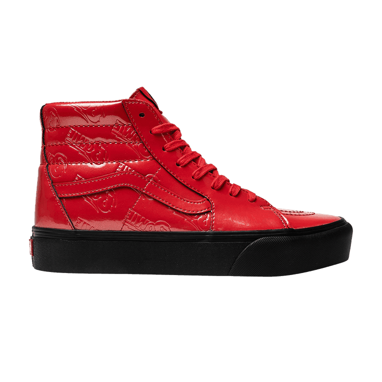 Vans David Bowie x Sk8-Hi Platform 2 'Ziggy Stardust' Red/Black