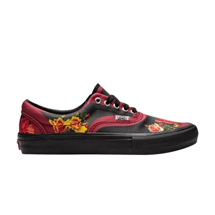Supreme x Jean Paul Gaultier x Vans Era Pro 'Burgundy' BURGUNDY/FLORAL