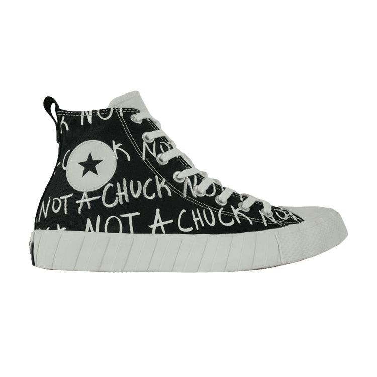 Converse Chuck 70 Hi 'UNT1TL3D - Black' Black/White/Bold Mandarin