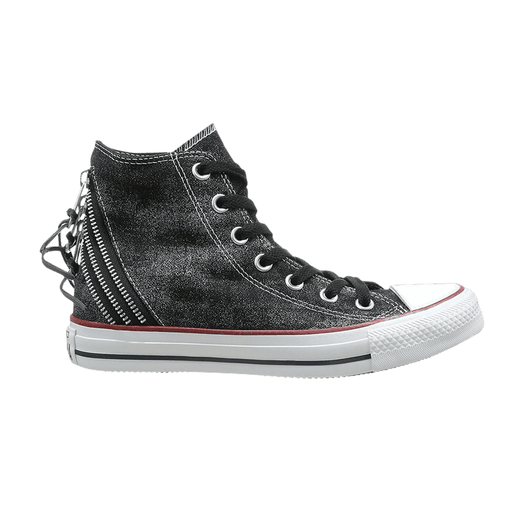 Converse Wmns Chuck Taylor Tri Zip High 'Black' Black/True White
