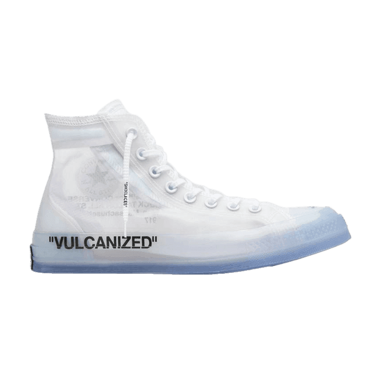 Off-White x Converse Chuck 70 'The Ten' Sample Clear White/White/White