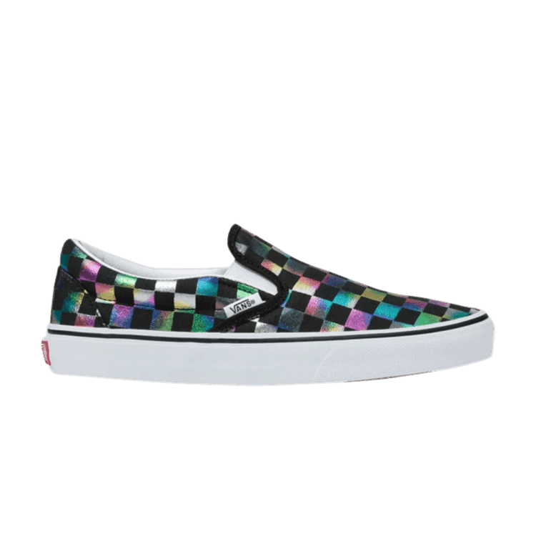 Vans Slip-On 'Iridescent Checkerboard' Iridescent Checkerboard/Black/White