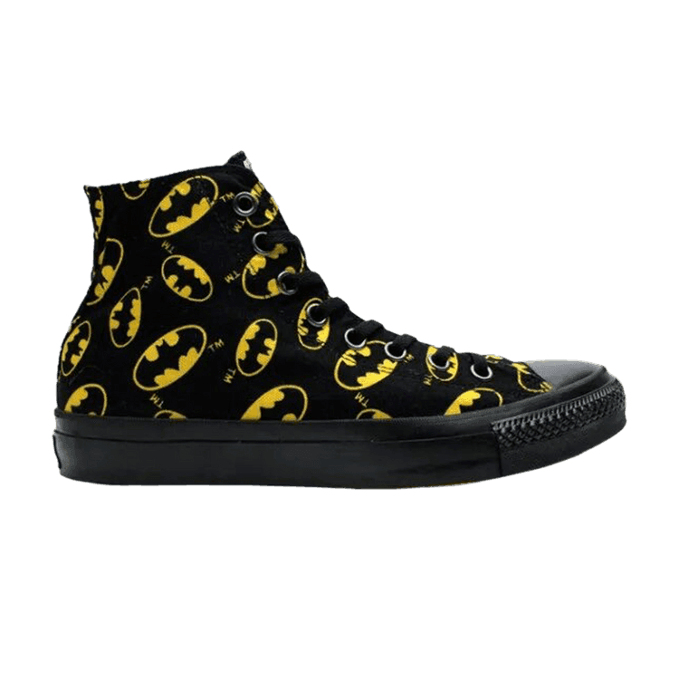 DC Comics x Converse Chuck Taylor All Star High 'Batman' Black/Yellow