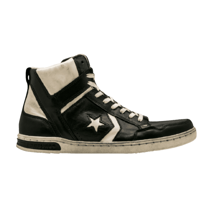 John Varvatos x Converse Weapon Mid 'Black White' Black/White