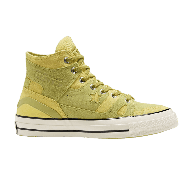 Converse Chuck 70 E260 High 'Earth Tone Suede - Green Succulents' Green Banana/Limelight/Egret