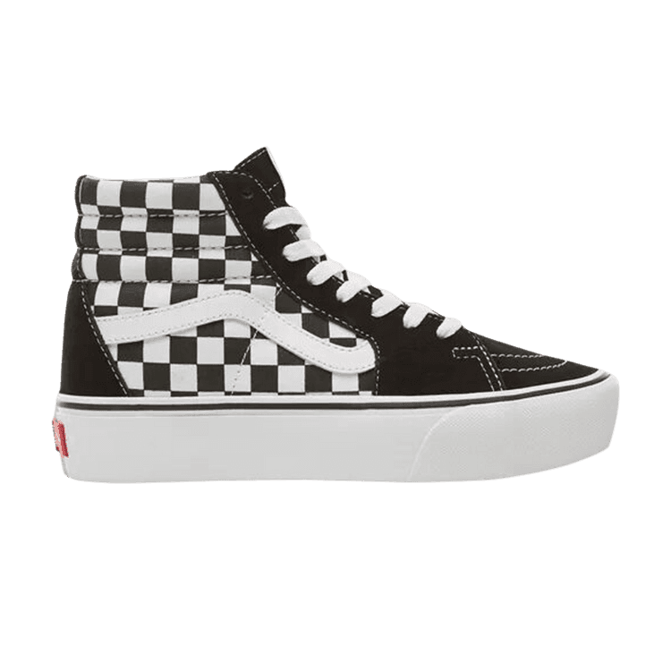 Vans Sk8-Hi Platform 2.0 'Checkerboard - Black White' Black/True White