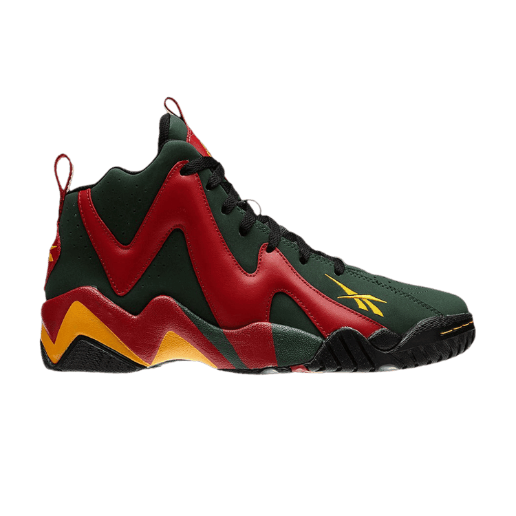 Reebok Kamikaze 2 Mid 'Seattle Alternate' Olive/Crimson/Gold/Black