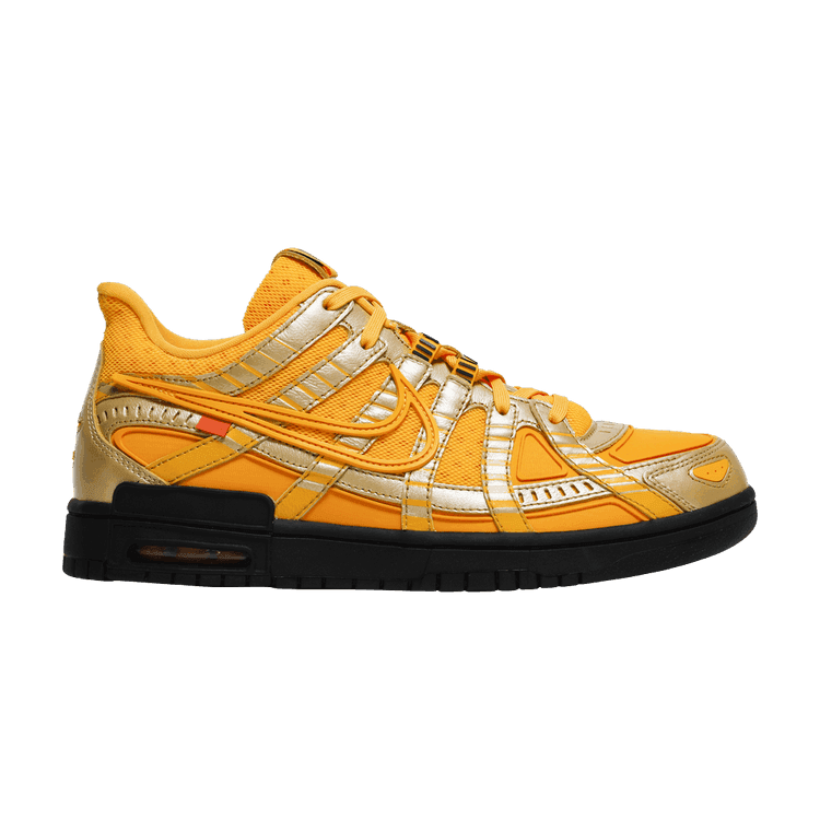 Off-White x Nike Air Rubber Dunk 'University Gold' University Gold/University Gold/Black