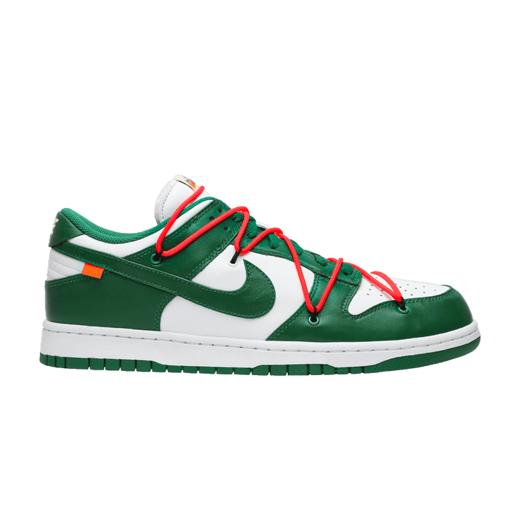 Off-White x Nike Dunk Low 'Pine Green' White/Pine Green/Pine Green