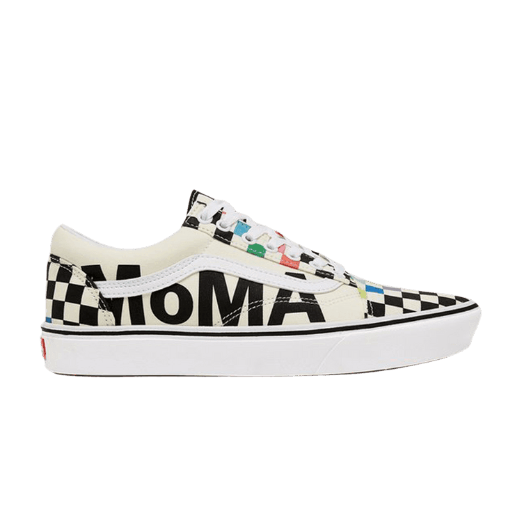 Vans MoMA x Old Skool ComfyCush 'Multi-Color' White/Black/Multi-Color
