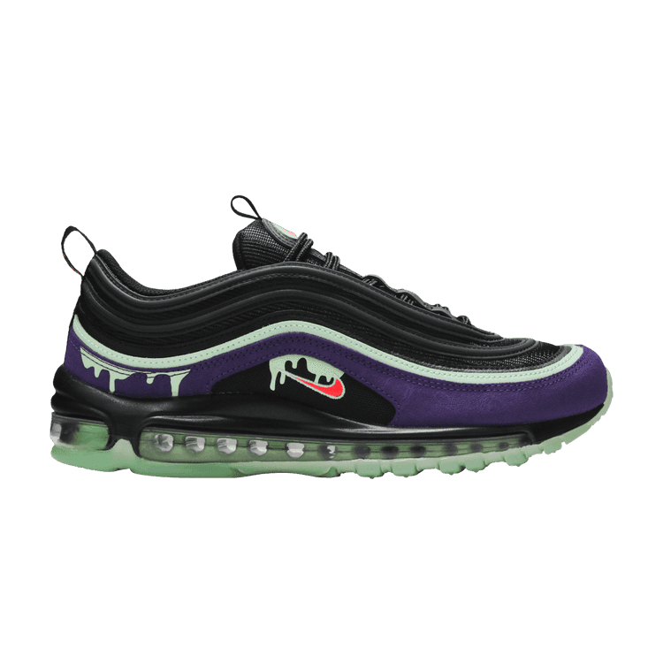 Nike Air Max 97 'Halloween Slime' Black/Flash Crimson/Court Purple
