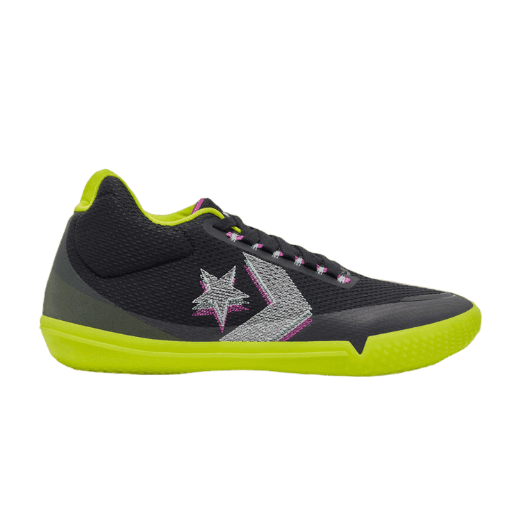 Converse All Star BB Evo Mid 'Hi-Vis Collection - Black Lemon Venom' Black/Lemon Venom