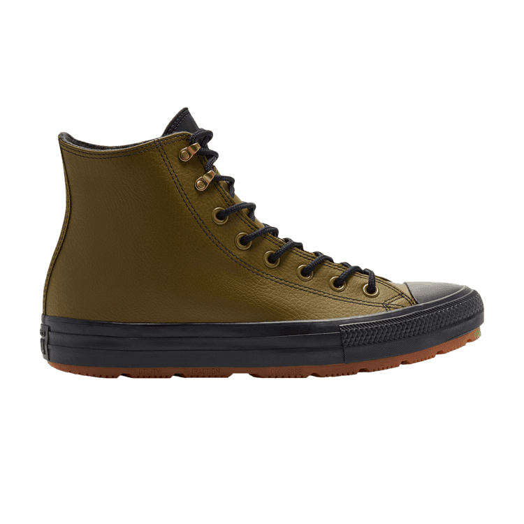Converse Chuck Taylor All Star Winter Leather High 'Dark Moss' Dark Moss/Black/Black