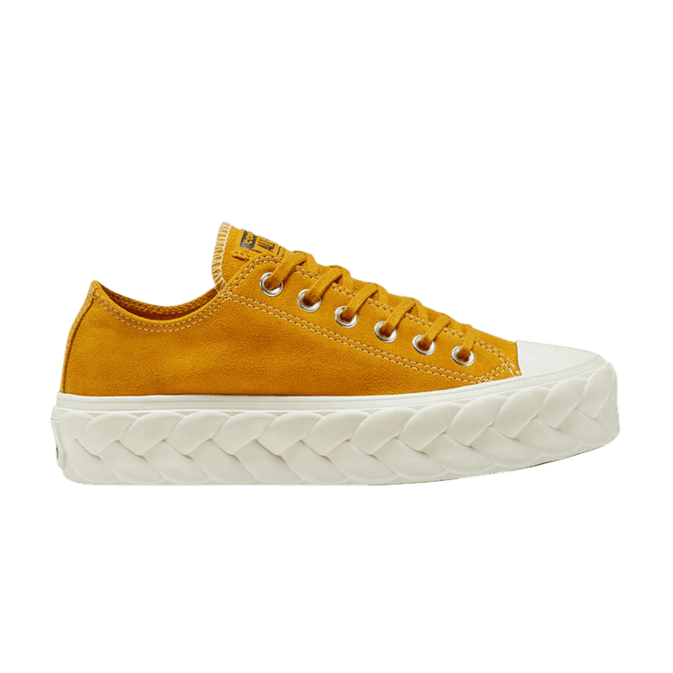Converse Wmns Chuck Taylor All Star Platform Low 'Runway Cable - Saffron Yellow' Saffron Yellow/Saffron Yellow
