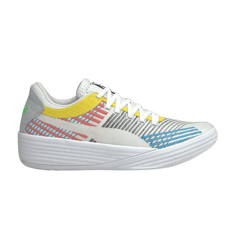 Puma Clyde All-Pro 'White Multicolor' Puma White/Blue Atoll