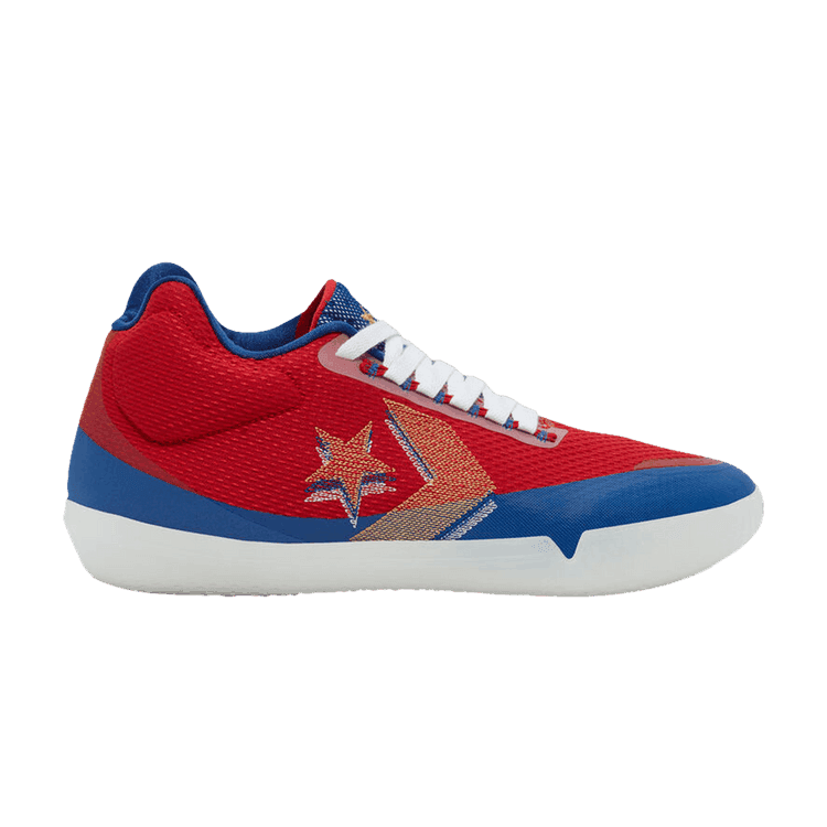 Converse All Star BB Evo Mid 'ABA' Enamel Red/Rush Blue/White