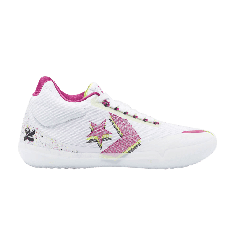 Converse All Star BB Evo 'Polar Lights' White/Volt/Cactus Flower