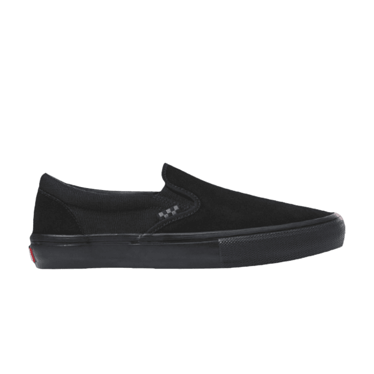 Vans Skate Slip-On 'Black Checkerboard' Black/Black