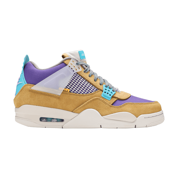 Union LA x Air Jordan 4 Retro 'Desert Moss' Desert Moss/Turquoise Blue/Dark Iris