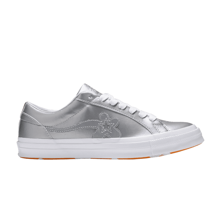 Golf Le Fleur x Converse One Star Ox '3M' Metallic Silver/White