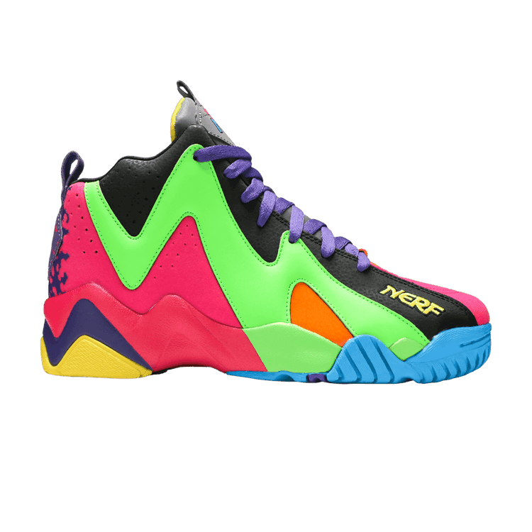NERF x Reebok Kamikaze 2 J 'Backboard Breaker' Black/Proud Pink/Solar Lime