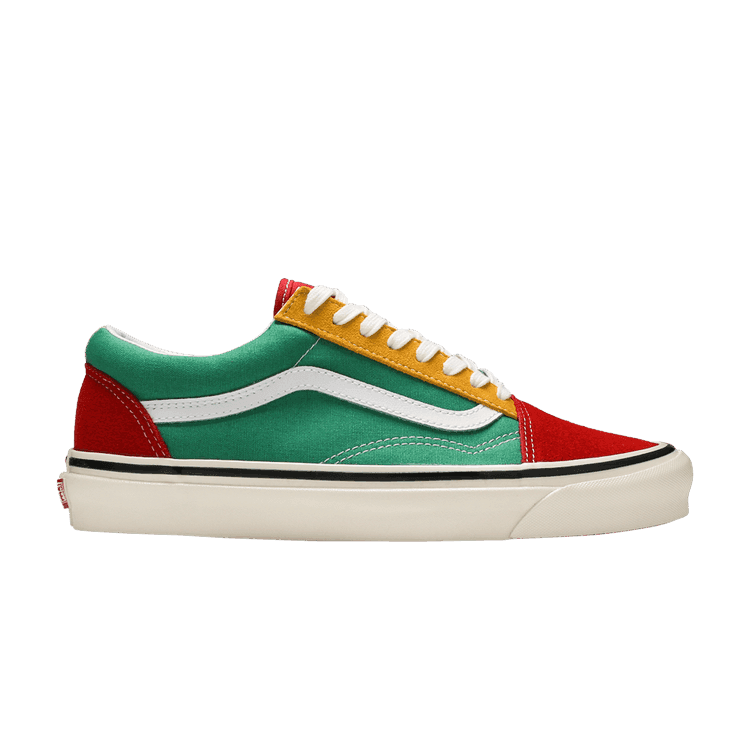 Vans Old Skool 36 DX 'Red Emerald Yellow' Red/Emerald/Yellow
