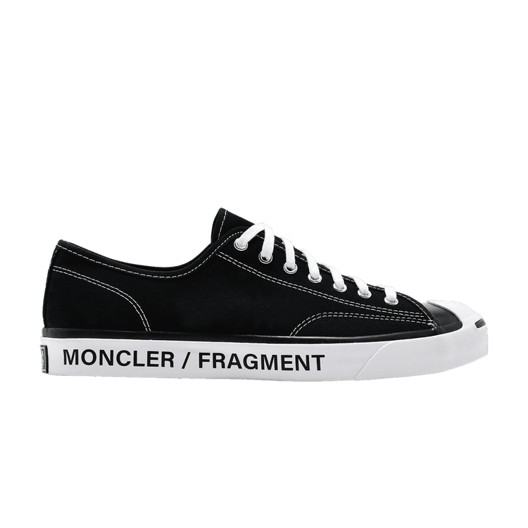 Fragment Design x Moncler x Converse Jack Purcell 'Black' Black/Black/White