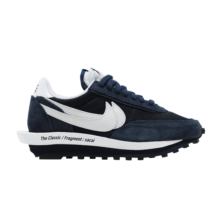 Fragment Design x sacai x Nike LDV Waffle 'Blackened Blue' Blue Void/Obsidian/White/White