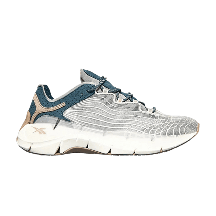 END. x Reebok Zig Kinetica 2 'Milky Way' Blue Hills/Cold Grey/Chalk