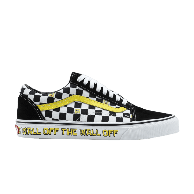SpongeBob SquarePants x Vans Old Skool 'Off The Wall' Black/White/Yellow