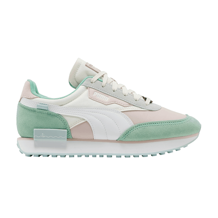 Puma Animal Crossing x Wmns Future Rider 'New Horizons' Bok Choy/White/Rosewater