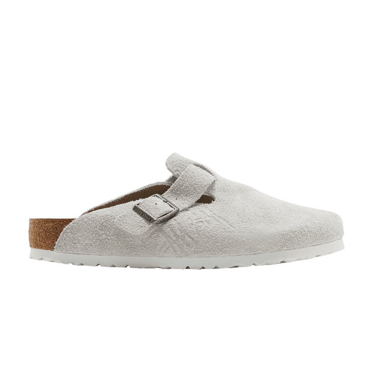 Stussy x Birkenstock Boston Shaggy 'Bone' Bone