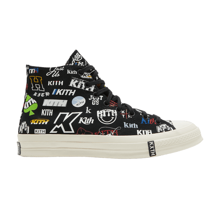 Kith x Converse Chuck 70 High '10th Anniversary - Black' Black/Multi/Egret