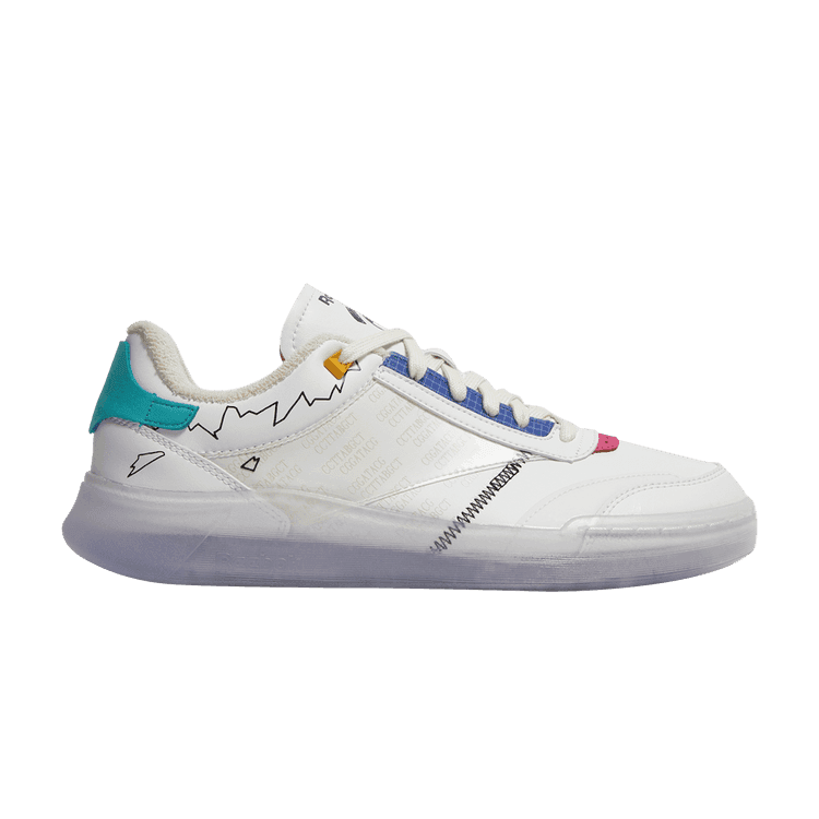 Jurassic Park x Reebok Club C Legacy 'Mr. DNA' Footwear White/Classic White/Black