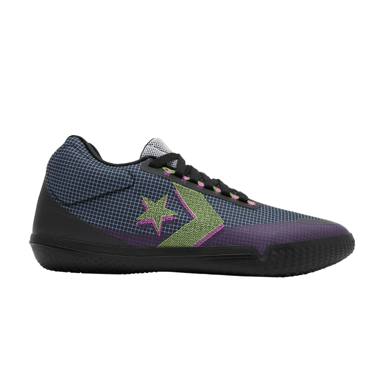 Converse All Star Pro BB Mid 'Soundwave' Black/White/Nightfall Violet