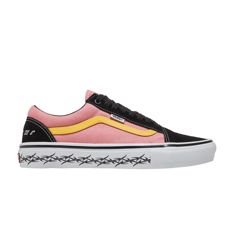 Supreme x Vans Old Skool 'Barbed Wire - Pink' Pink/Black