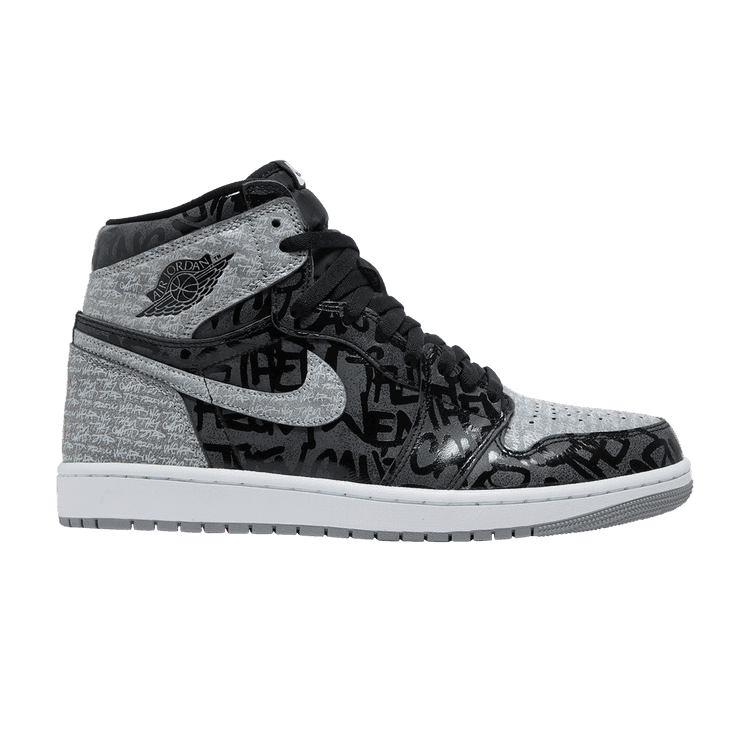 Air Jordan 1 High OG 'Rebellionaire' Black/White/Particle Grey