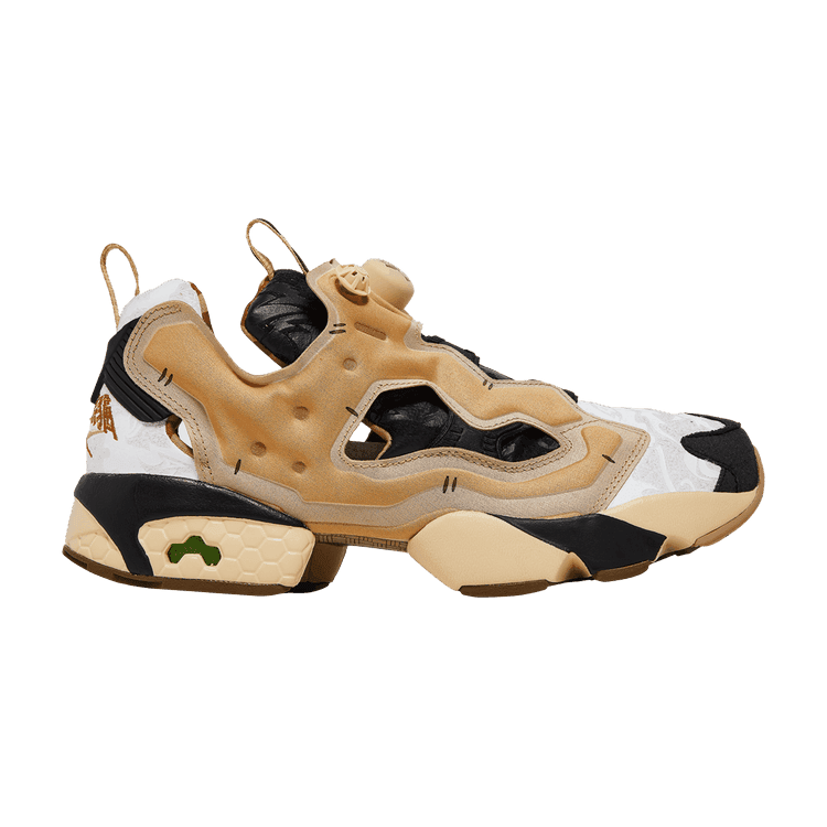 Kung Fu Panda x Reebok InstaPump Fury 'Po' Black/White/Beige