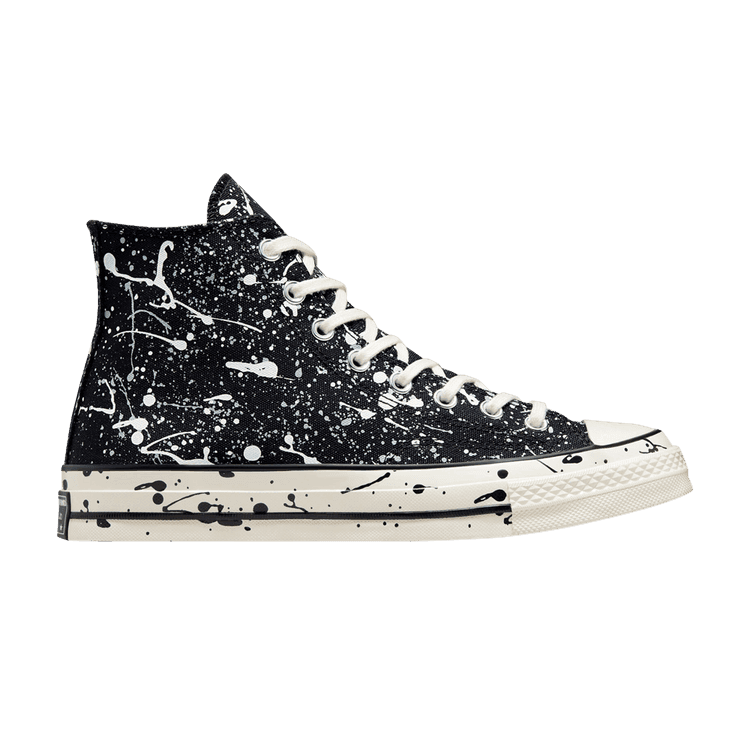 Converse Chuck 70 High 'Archive Paint Splatter - Black' Black/Ash Stone/Egret