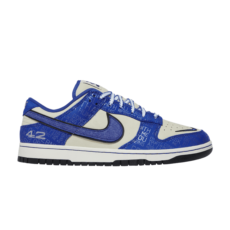 Nike Dunk Low 'Jackie Robinson' Racer Blue/Racer Blue/Coconut